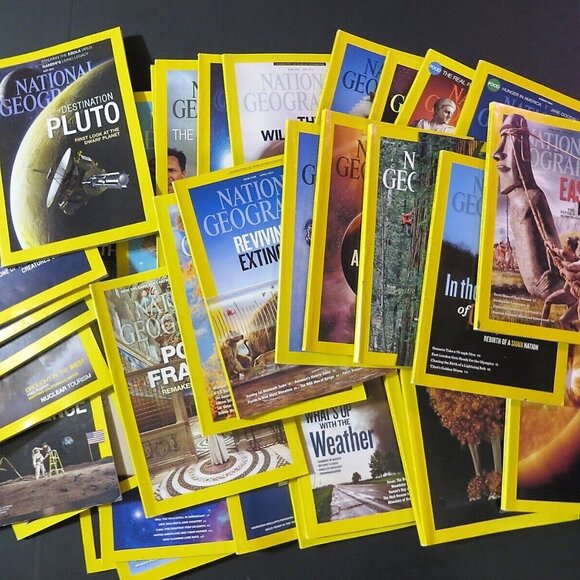 National Geographic Magazine Bundle Lot of 6 Magazines 1960 - 2024 - Picture 7 of 8